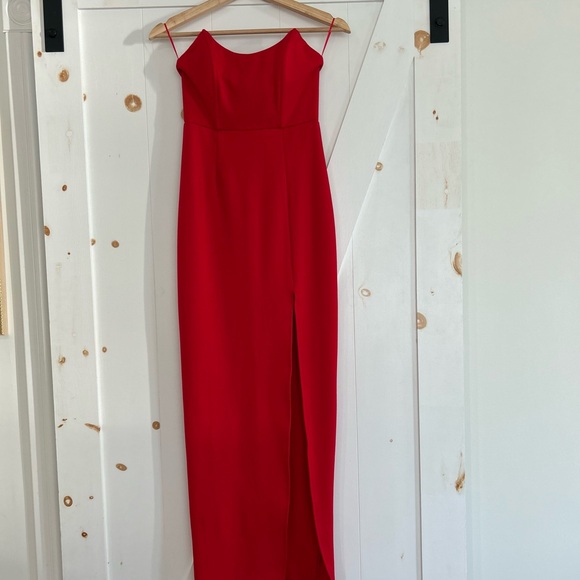 Superdown Scarlet Strapless Maxi Dress - Picture 3 of 4